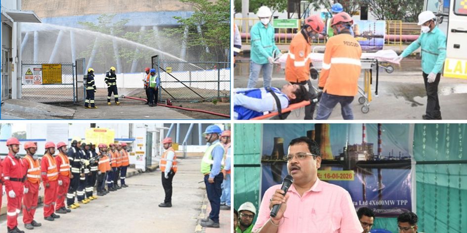 Vedanta Aluminium conducts emergency mock drill at Jharsuguda, reinforces safety and disaster response preparedness