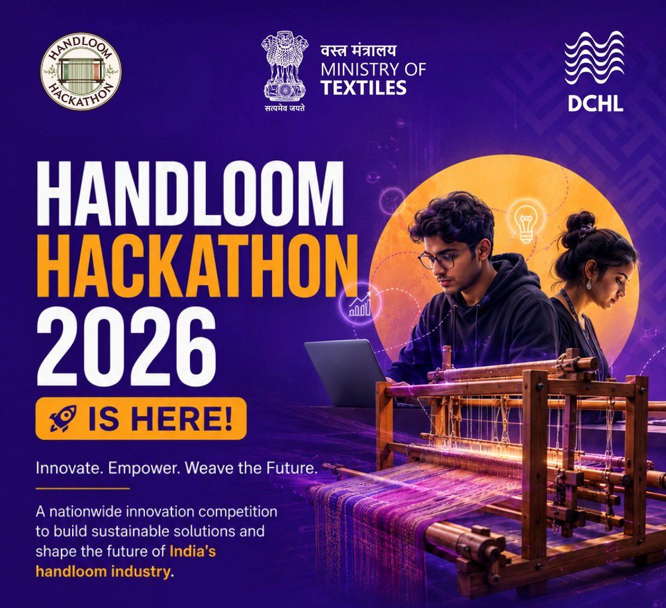 Handloom Hackathon 2026 launched to weave innovation into India's textile future