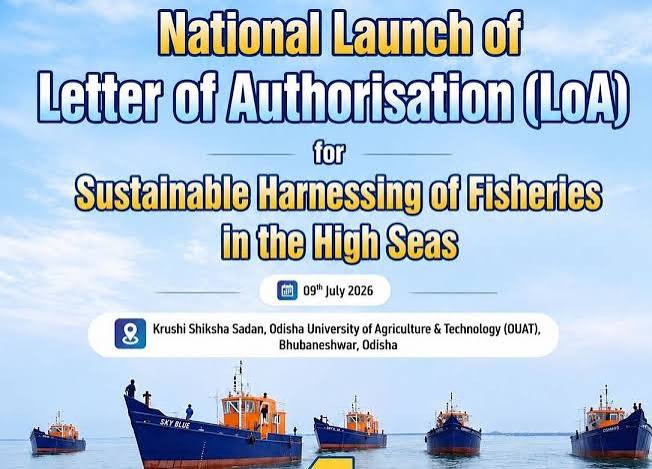Vice President Radhakrishnan to launch India's High Seas Fishing Authorisation Framework, Odisha Deep Sea Mission on July 9