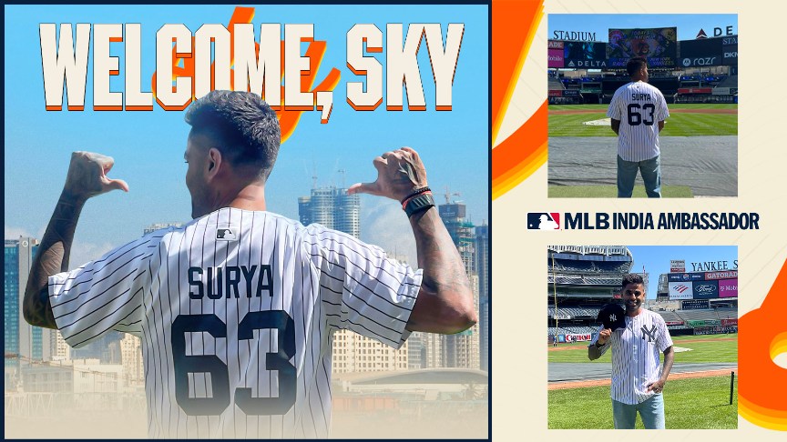 MLB hits a home run in India, names Suryakumar Yadav as Brand Ambassador