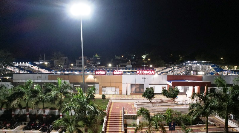 Kesinga Railway Station transformed into a modern passenger hub under Amrit Bharat Station scheme
