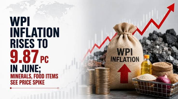 WPI Inflation climbs to 9.87pc in June as food, mineral prices surge