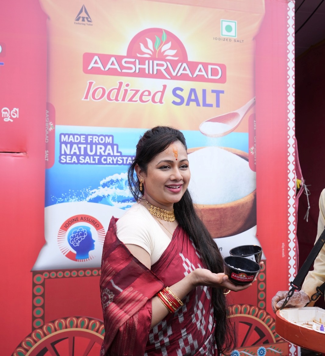 Aashirvaad Salt expands ‘Iodine Ka Tilak’ campaign at Puri Rath Yatra, blending faith, nutrition and seva