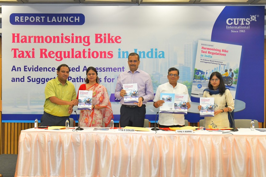 Unified bike taxi policy key to urban mobility: CUTS International