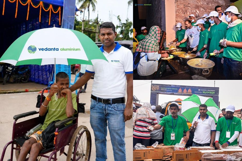 Vedanta Aluminium supports over 5 lakh devotees with hydration, meals and medical aid during Rath Yatra 2026