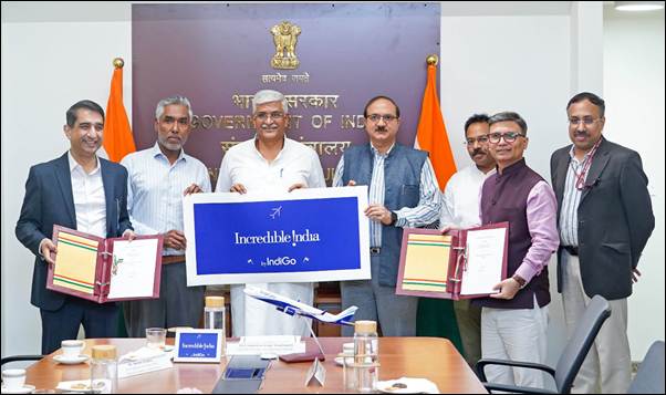 IndiGo, Tourism Ministry join hands to boost India’s global travel appeal