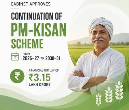 Cabinet clears Rs 3.15 lakh crore extension of PM-KISAN till 2031, reaffirming farmer welfare push