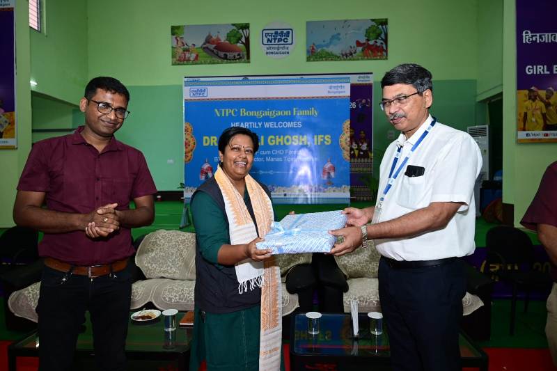 Dream big, lead with courage and protect nature: Dr. Sonali Ghosh inspires NTPC Bongaigaon GEM girls