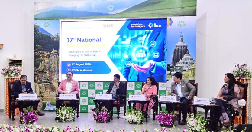 Humans and AI must work together, says Sanjeev Agarwal at KSOM HR Conclave