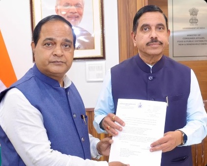 Union minister Joshi, Odisha minister discuss steps to streamline paddy procurement, PDS