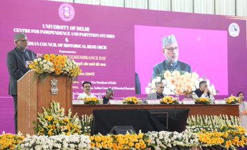 Partition saw one of the largest mass migrations in human history: Vice-President Radhakrishnan