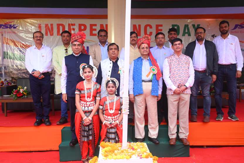 JSW Steel Odisha Mining Division marks 80th Independence Day with patriotic fervour and unity