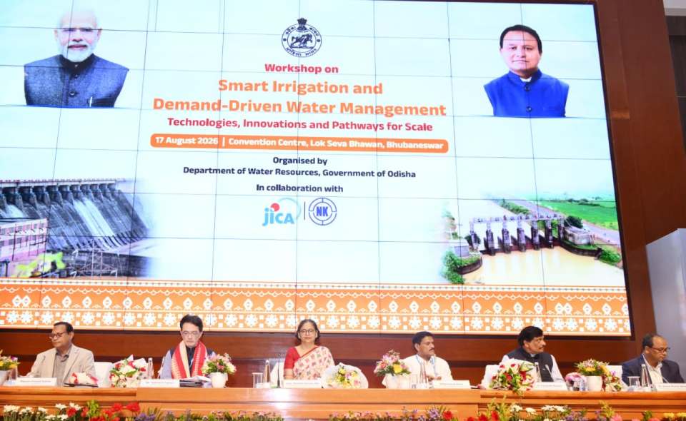 Odisha charts smart, farmer-centric course in irrigation management at one-day workshop
