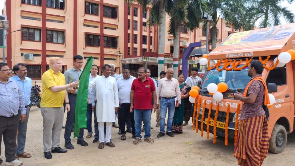 TPCODL’s ‘Solar Rath’ rolls out in Jagatsinghpur to power up rooftop solar adoption
