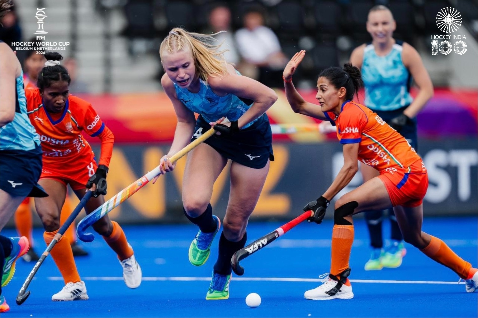 Indian women’s team holds England to a draw, stay in race to semis at FIH World Cup 2026