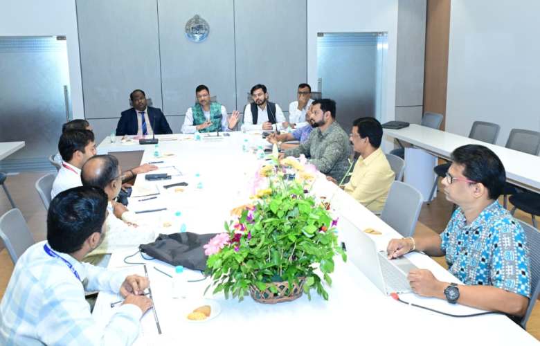 Odisha Revenue Secretary calls for swift land acquisition to advance Talcher-Bimalagarh Rail Project