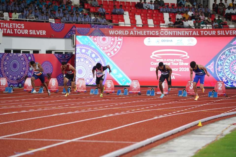 World Athletics Continental Tour Silver: Tyantini, Abinaya emerge fastest sprinters at Kalinga Stadium Bhubaneswar