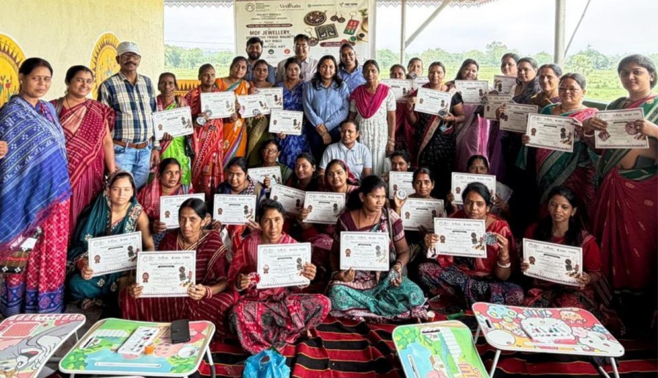 Vedanta Aluminium’s Project VedKala empowers Jharsuguda women artisans to take traditional Saura art to new markets