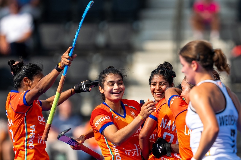 India beat world No. 5 Germany 3-1 to secure best FIH Women’s World Cup finish since 1974