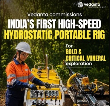 Vedanta deploys India’s first portable rig to fast-track gold, critical mineral exploration