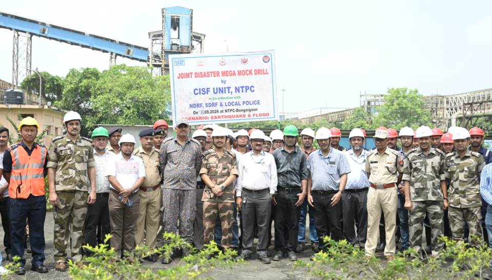NTPC Bongaigaon stages mega disaster drill, tests multi-agency rescue preparedness