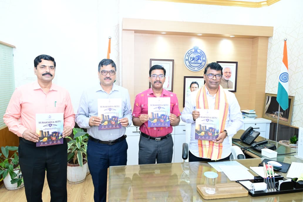 ‘Surakshya Setu’ manual released to strengthen industrial safety, target zero accidents in Odisha