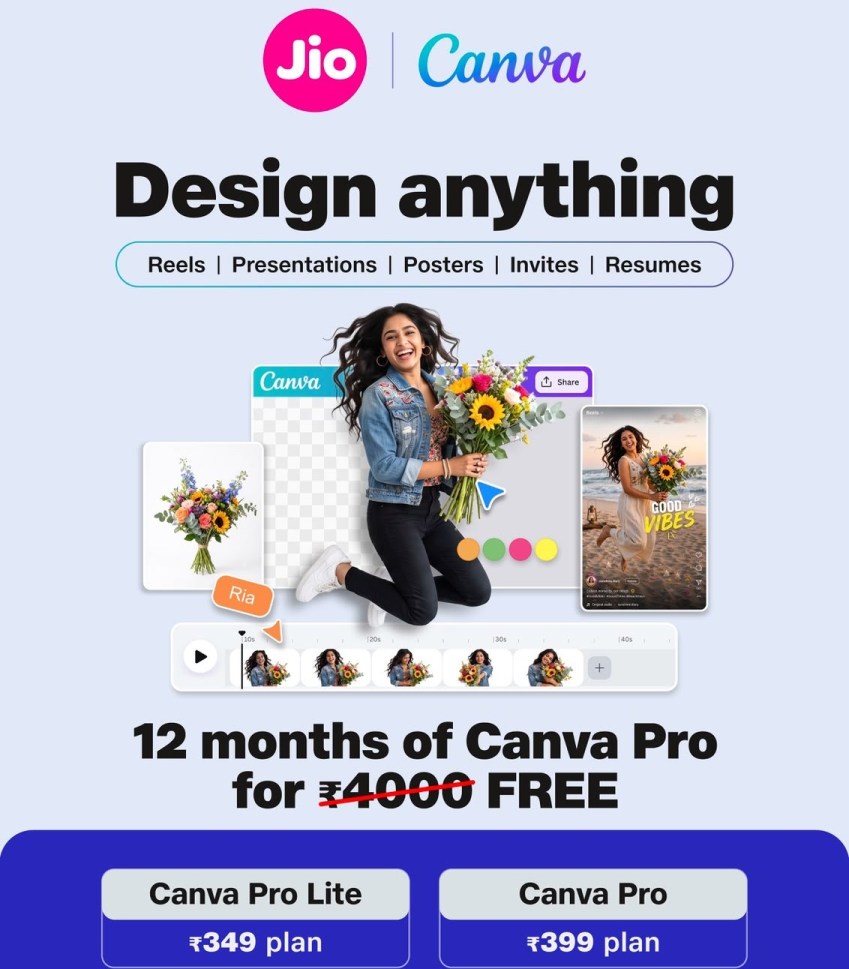 Jio and Canva join hands to put AI-powered creativity in every Indian’s hands