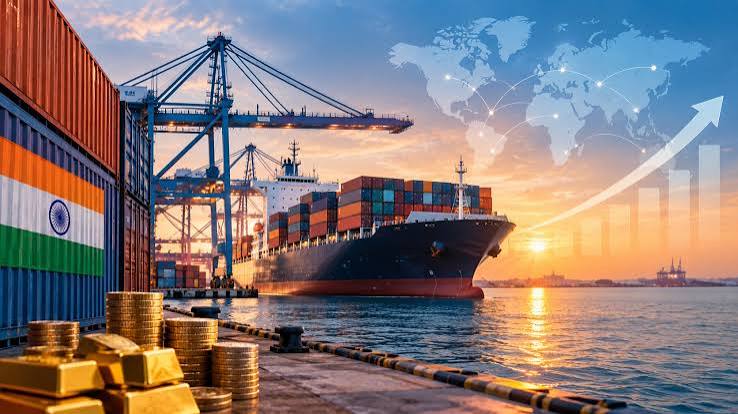 India’s August exports surge 26pc to USD 43.81 bn; trade deficit narrows