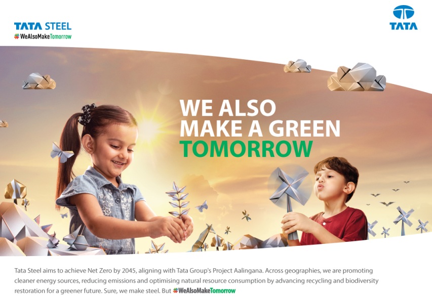 Tata Steel puts sustainability centre stage with new campaign film