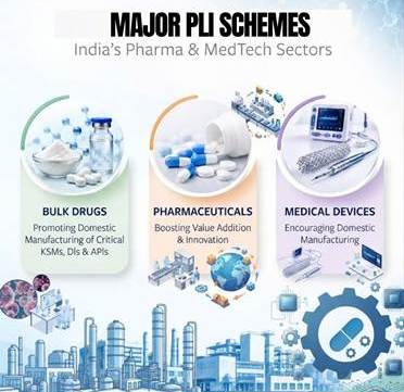 India’s pharma, bulk drug and medical device manufacturing gets PLI boost; Investments soar beyond targets