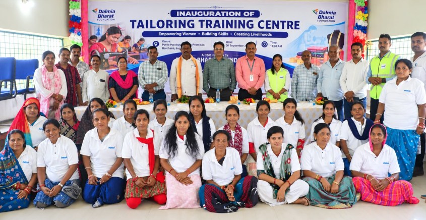 Dalmia Bharat Foundation opens tailoring centre in Odisha to boost women’s livelihoods