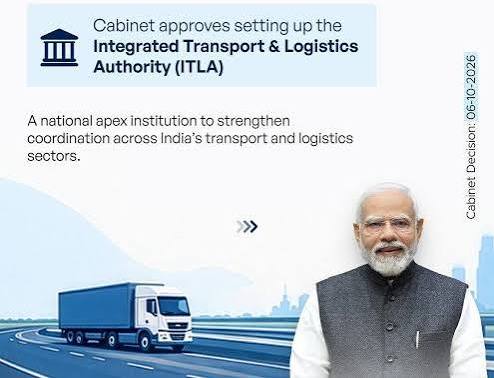 Union Cabinet clears Integrated Transport & Logistics Authority to drive multimodal planning