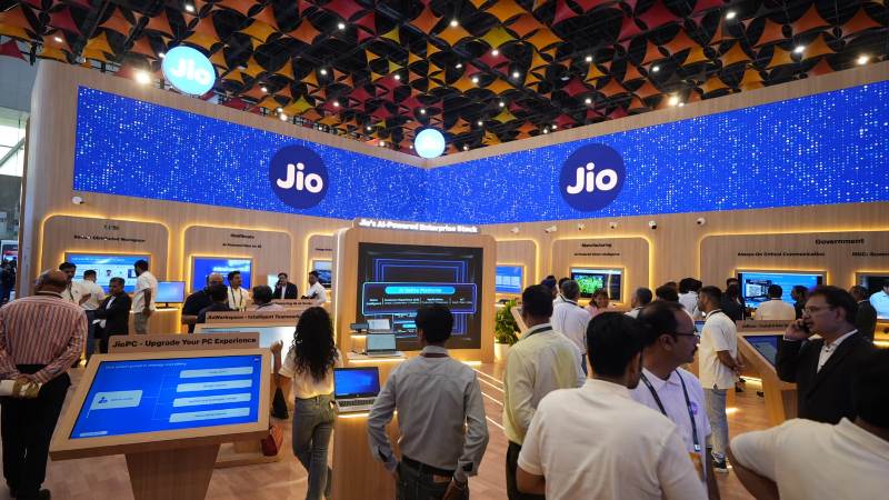 Jio unveils India’s AI blueprint at India Mobile Congress 2026, eyes global markets for home-grown tech