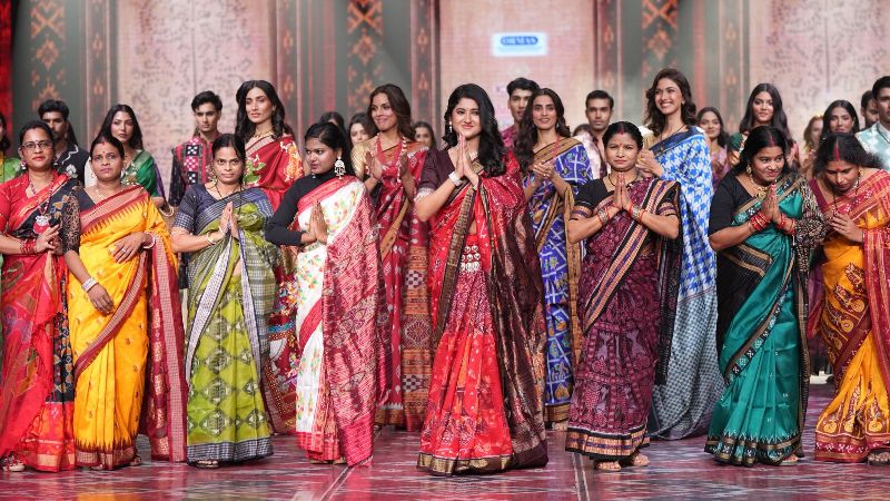 ORMAS blends heritage with high fashion, showcases Odisha’s weaves at Times Fashion Week