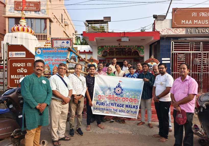 Puri Heritage Walk unravels mystique of Sharadiya Shola Puja, tantric traditions