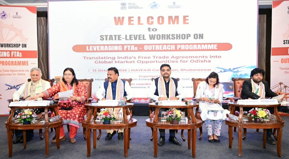 Odisha eyes global markets, seeks to boost MSME exports through Free Trade Agreements