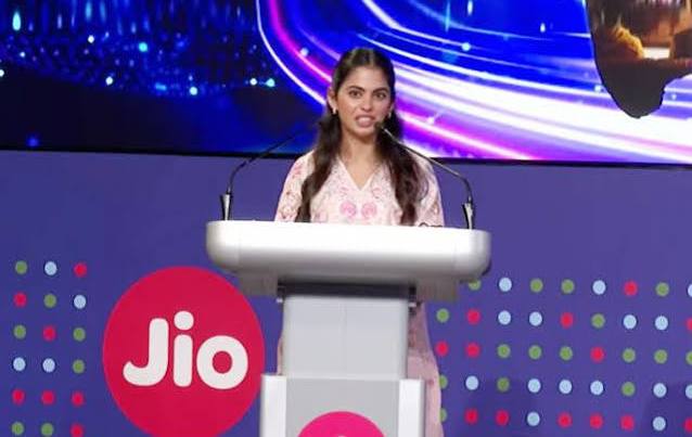 Isha Ambani traces Jio’s journey from a connectivity gap to a digital technology platform