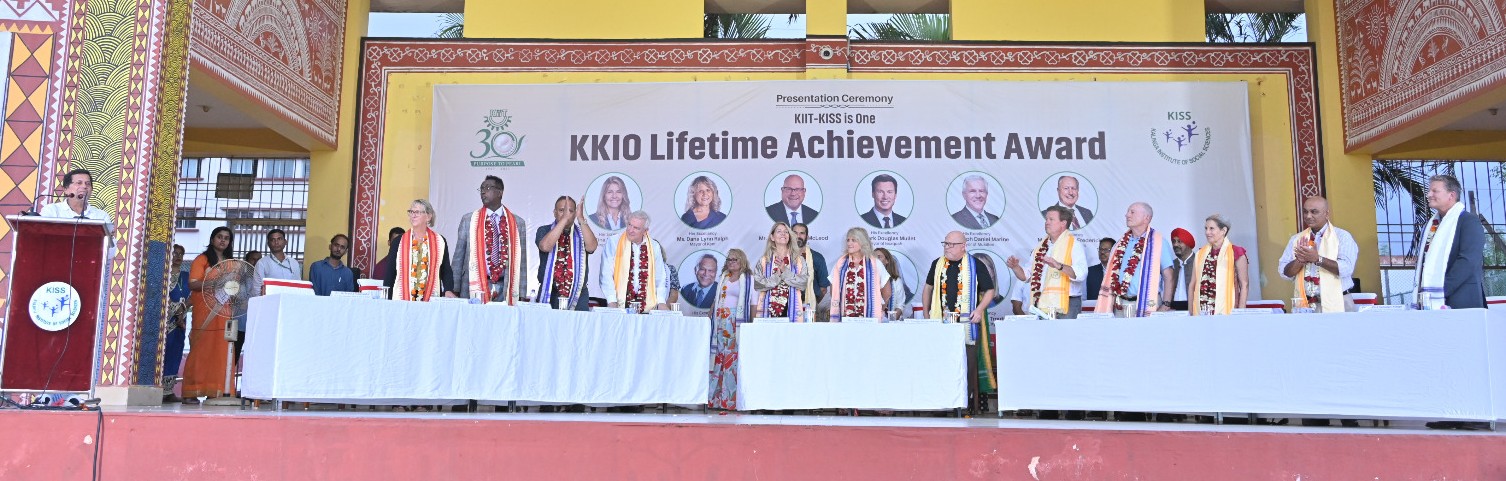 US Senator, six Mayors among 10 honoured with KKIO Lifetime Achievement Award at KIIT-KISS