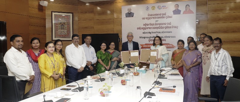 Odisha W&CD Department, Birla Global University join hands to empower adolescent girls