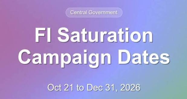 Nationwide financial inclusion drive to cover 2.70 lakh panchayats, urban bodies from Oct 21