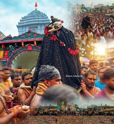 Thousands throng Bhawanipatna for Maa Manikeswari’s Chhatar Yatra