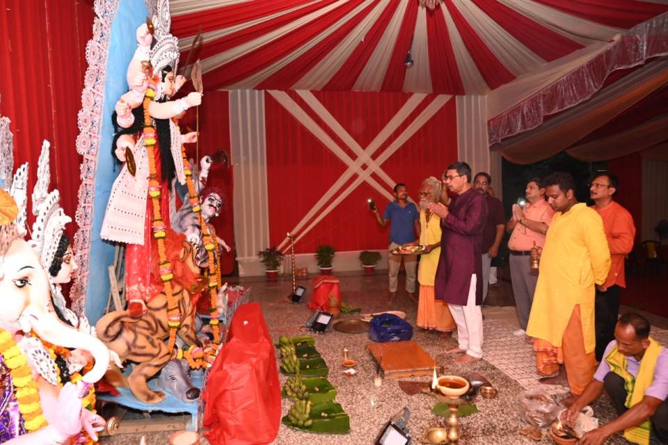 Faith, culture and festivity come alive at NTPC Bongaigaon’s Sharad Utsav