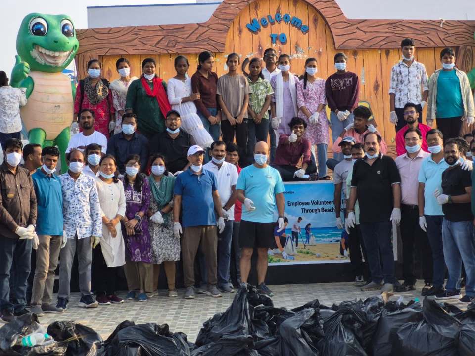 Tata Steel Foundation leads beach clean-up drive at Gopalpur