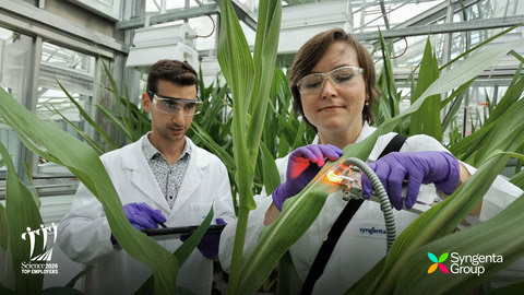 Syngenta named agriculture’s top employer for 10th consecutive year by Science magazine