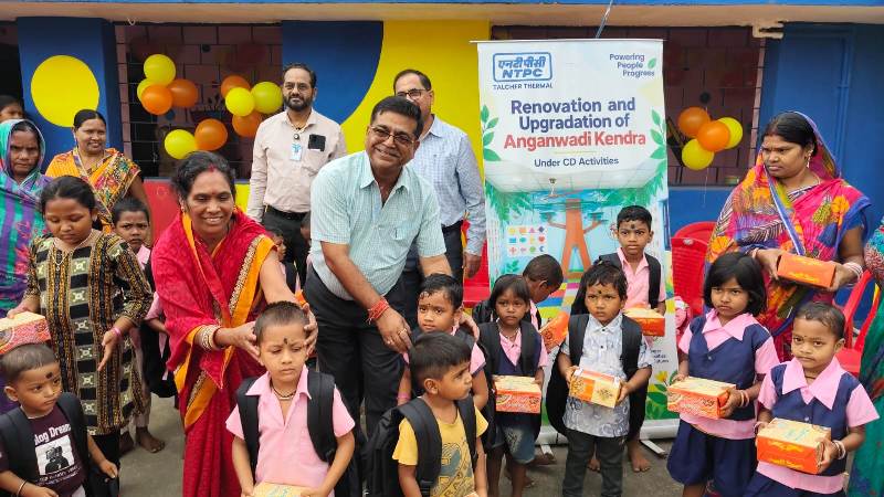 NTPC Talcher Thermal steps up CSR outreach, opens three Anganwadi centres